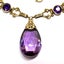 $5,650 Vintage Hand assembled 14ct YG Amethyst Necklace - 38cm - 165790 Carousel 3