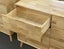 4pcs Bedroom Set Solid Rubber Wood Carousel 4