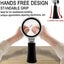 Magnipros 10X Magnifying Glass With Lights - Non Slip Ergonomic Standing Handle Carousel 1