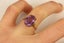 4.5CT Vintage 9ct Amethyst ring Carousel 7