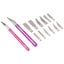Wlxy 9312 14 In 1 Non Slip Metal Handle Engraving Cutter Carousel 2