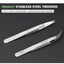 Baku Ba I7 74mz Stainless Steel Curved Tweezers Carousel 5