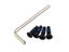4/10pcs Electric Scooter Screw Set Mounting Screw Kit With Wrench For Ninebot Carousel 5