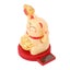 solar lucky cat statue Solar Powered Lucky Cat Rotating Base Fortune Cat Statue Carousel 7