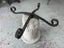 A Quality Concrete Fluted Central Pillar Glass Topped Coffee Table Carousel 5