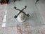 A Quality Concrete Fluted Central Pillar Glass Topped Coffee Table Carousel 17
