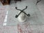 A Quality Concrete Fluted Central Pillar Glass Topped Coffee Table Carousel 18