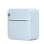 Portable Mini Printer Blue - Inkless Bluetooth Phone Pocket Thermal Printing Carousel 10