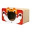 cat scratch house cat house with scratcher Cardboard Cat Scratch House Cute Carousel 5
