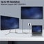 4in1 Type-C Hub Docking Station to HDMI*2 4K USB3.0 PD Fast Charging Dual CHK29M Carousel 7
