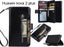 Huawei nova 2 plus case 10 cardS slots wallet leather case with zip Carousel 1