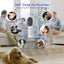 Air Cleaner,Small Air Ionizer with HEPA Filter,Air Purifier for Pet Odor Smoke Carousel 5