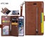 HTC M8 Case Wallet Leather Case With Zip Carousel 1