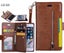 LG G3 Case Wallet Leather Case With Zip Carousel 1