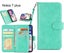 Nokia 7 plus Case triple wallet leather case 9 card slots Carousel 1