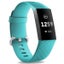 Fitbit Charge 3 Silicone Strap Turquoise Carousel 1