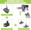 Ryobi 18V Battery to Dyson V7 V8 Adapter Converter Carousel 4