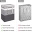Large Capacity Waterproof Cotton Linen Dirty Clothes Basket Simplified Cl CHK12N Carousel 4