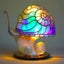 Vintage Stained Resin Mushroom Table Lamp Plant Flower Series Snail Octop CHK12N Carousel 3
