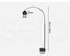 Emitto Modern LED Floor Lamp Stand Reading Light Adjustable Indoor Marble Base Carousel 7