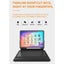 For Ipad Pro 11 Inch & Integrated Bluetooth Keyboard Leather Tablet Case With... Carousel 5