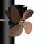 Yl603 Thermodynamic Magnetless Wall Mounted Fireplace Fan Carousel 6