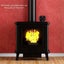 Yl201 4-blade High Temperature Metal Heat Powered Fireplace Stove Fan Carousel 16