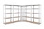 5 tier DIY Shelving H1800 x 900 x 400 With Corner Unit & 4 Storage Shelves Carousel 1