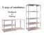 5 tier DIY Shelving H1800 x 900 x 400 With Corner Unit & 4 Storage Shelves Carousel 8