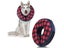 Inflatable Pet Recovery Collar Adjustable Pet Neck Protective Collar Red L Carousel 1