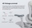 Sihoo A3 DORO C300 Ergonomic Chair Light Gray Carousel 10