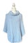 CCC. Stylish Blue Italian Knit Shawl free size Carousel 1