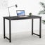 Computer Desk Home Office Study Table Black 120cm Carousel 6