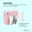 Portable Mini Printer Pink - Inkless Bluetooth Phone Pocket Thermal Printing Carousel 5
