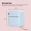 Portable Mini Printer Blue - Inkless Bluetooth Phone Pocket Thermal Printing Carousel 3