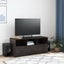 Tv Cabinet Black 99x39x44 Cm Steel Naoitt Carousel 11