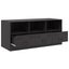 Tv Cabinet Black 99x39x44 Cm Steel Naoitt Carousel 6
