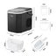 Vevare Portable Ice Maker Machine Ice Cube Tray With Handle 12kg Bar Home Black Carousel 9
