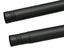 160.4cm Curtain Rod Extendable Adjustable Rail Pole Set with Bracket Black Carousel 4