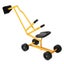 Kids Ride On Car Digger Bulldozer Sandpit Play Toys Rotate Seat Yellow Carousel 3