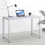 Computer Desk Home Office Study Table White 120cm Carousel 6