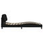 Single Size Bed Frame With Headboard Black 90x190 Cm Fabric Txbiitk Carousel 5