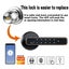 Tooth Fingerprint Door Lock For Wooden Door Carousel 5
