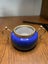 Vintage Art Deco Blue Enamel Sugar and Jug Set Carousel 3
