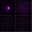 USB Rechargeable Purple Laser Pointer Pen Lazer Visible Beam Star Light 405nm Carousel 9