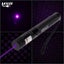 USB Rechargeable Purple Laser Pointer Pen Lazer Visible Beam Star Light 405nm Carousel 11