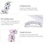 S925 Sterling Silver Pink Wreath Finger Ring for Women Carousel 4