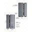 Smart Fingerprint Glass Door Lock With Handle Carousel 3