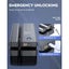 Smart Fingerprint Glass Door Lock With Handle Carousel 4