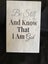 PLAQUE- BE STILL AND KNOW THAT I AM GOD Carousel 1